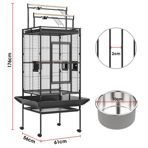 Advwin - 176cm Large Bird Cage Parrot Aviary - petservo