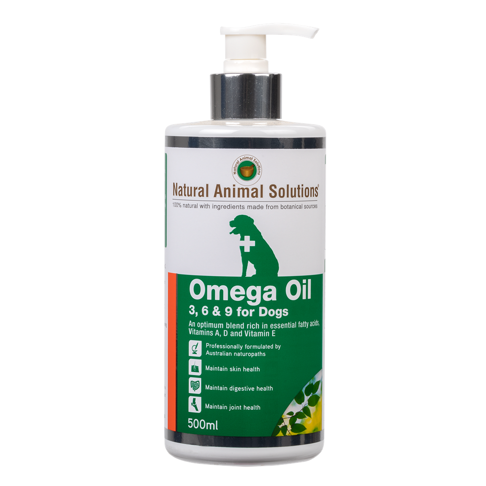 Nature Animal Solutions - Omega Oil 3, 6 & 9 Oil 500ml - Petservo