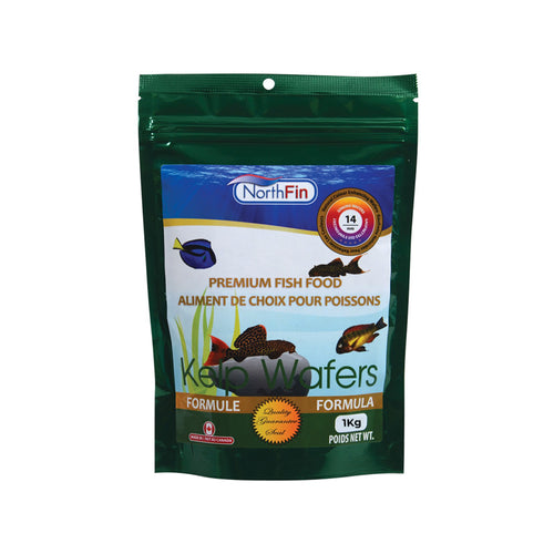 Northfin - Kelp Wafers Fish Food 14mm, - 1kg - petservo