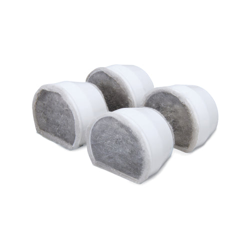 PetSafe® - Drinkwell® Replacement Charcoal Filter Pet Fountain 4 Pack - White - Small