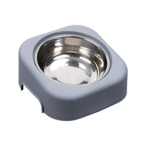 Happy Tails - Sloped Bowl With Steel Inserts