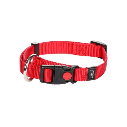 Flamingo - Small Red Ziggi Dog Collar - petservo