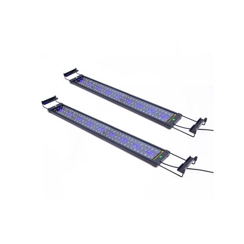 Dynamic Power - 2 Set 18W Aquarium Blue White LED Light for Tank 75-95cm