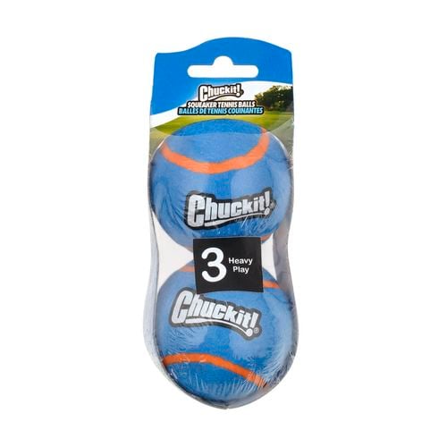 ChuckIt! - Dog Toy Squeaker Tennis Ball - 2 Pack