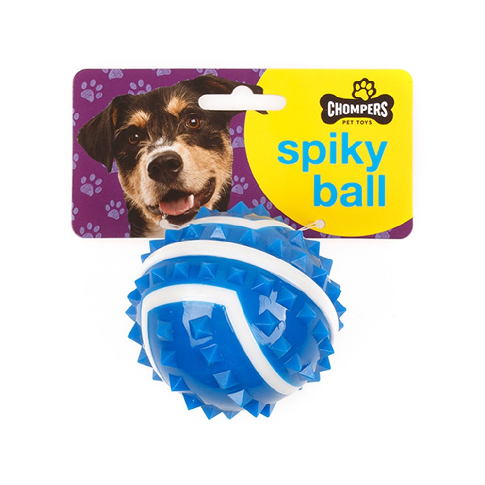 Chompers - Spiky Ball Dog toy - Pet Servo