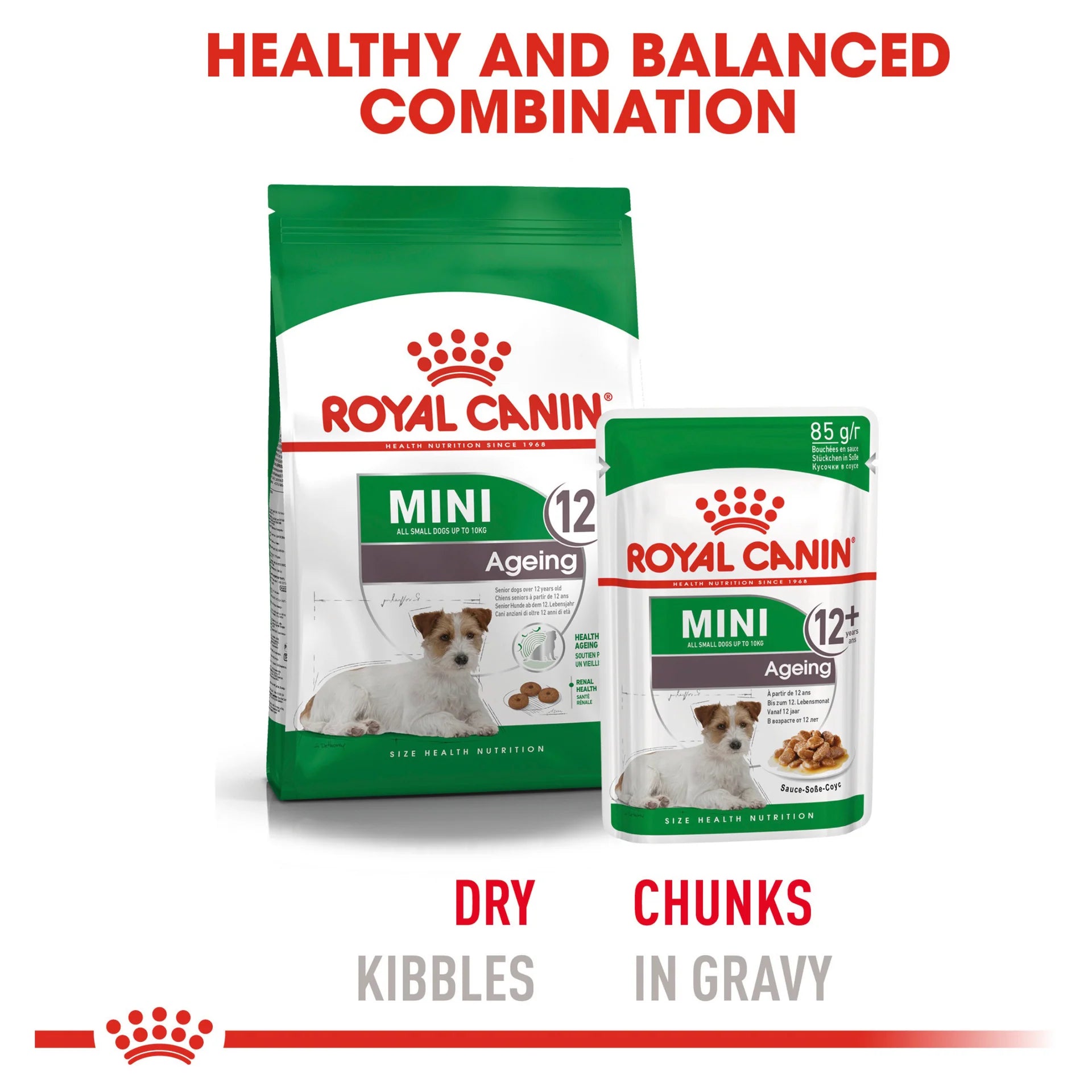 Royal Canin - Mini Ageing 12+ Dry Dog Food 1.5kg - Petservo