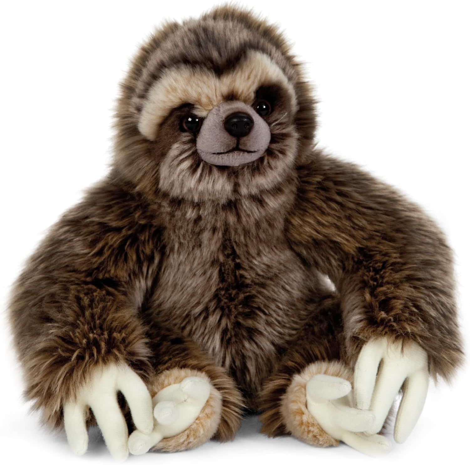 Living Nature - Plush Sloth – Realistic 24cm Soft Toy - Petservo