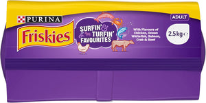 FRISKIES - Adult Dry Cat Food Surfin' & Turfin' Favourites 2.5kg - Petservo