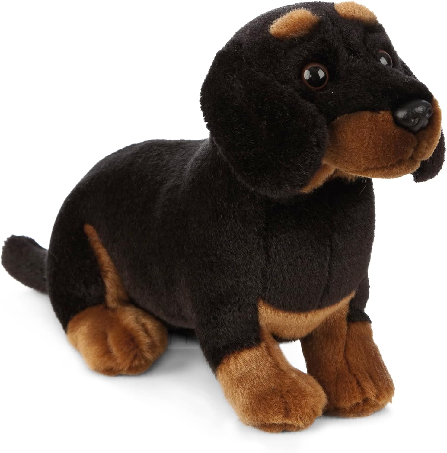 Living Nature - Soft Toy Plush Pet Animal, Sausage Dog Dachshund (20cm)