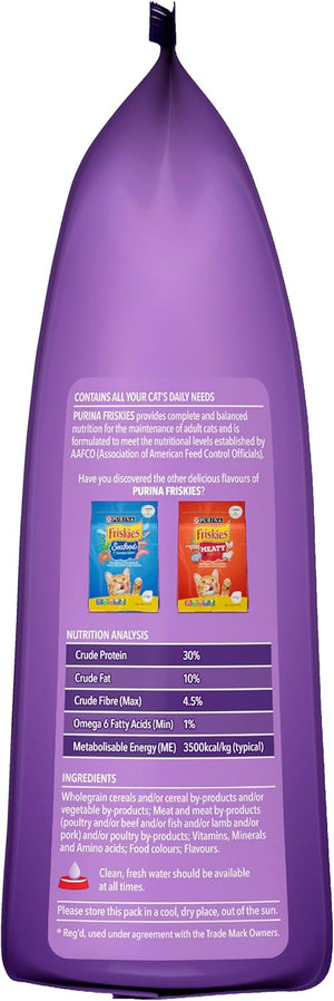 FRISKIES - Adult Dry Cat Food Surfin' & Turfin' Favourites 2.5kg - Petservo