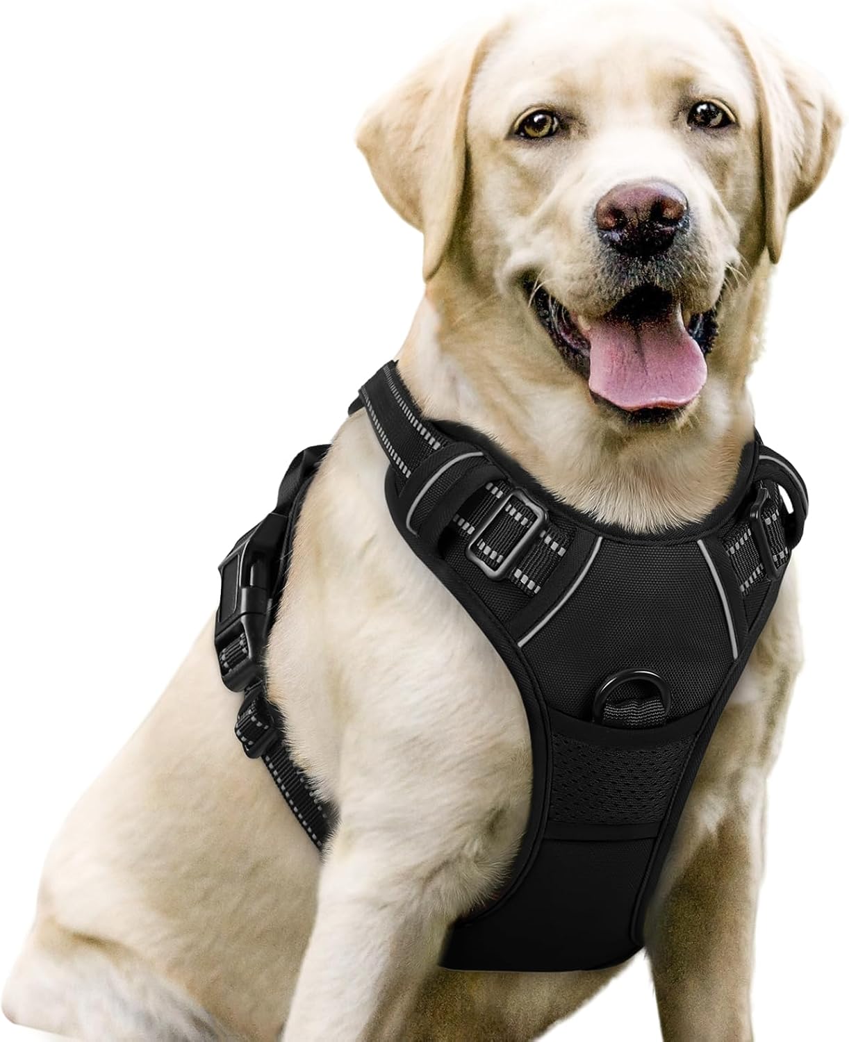 Rabbitgoo - Dog Harness No-Pull Pet Harness Adjustable Outdoor Pet Vest 3M