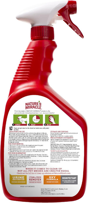 Nature’s Miracle - Dog Stain & Odour Eliminator 946ml - Petservo