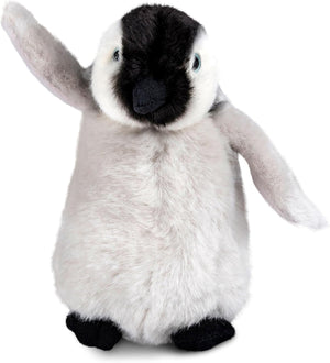 Living Nature - Penguin Chick Plush 17cm - Realistic & Educational Toy - Petservo