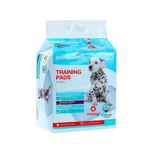 Paws & Claws - Antibacterial Training Pads 100pc