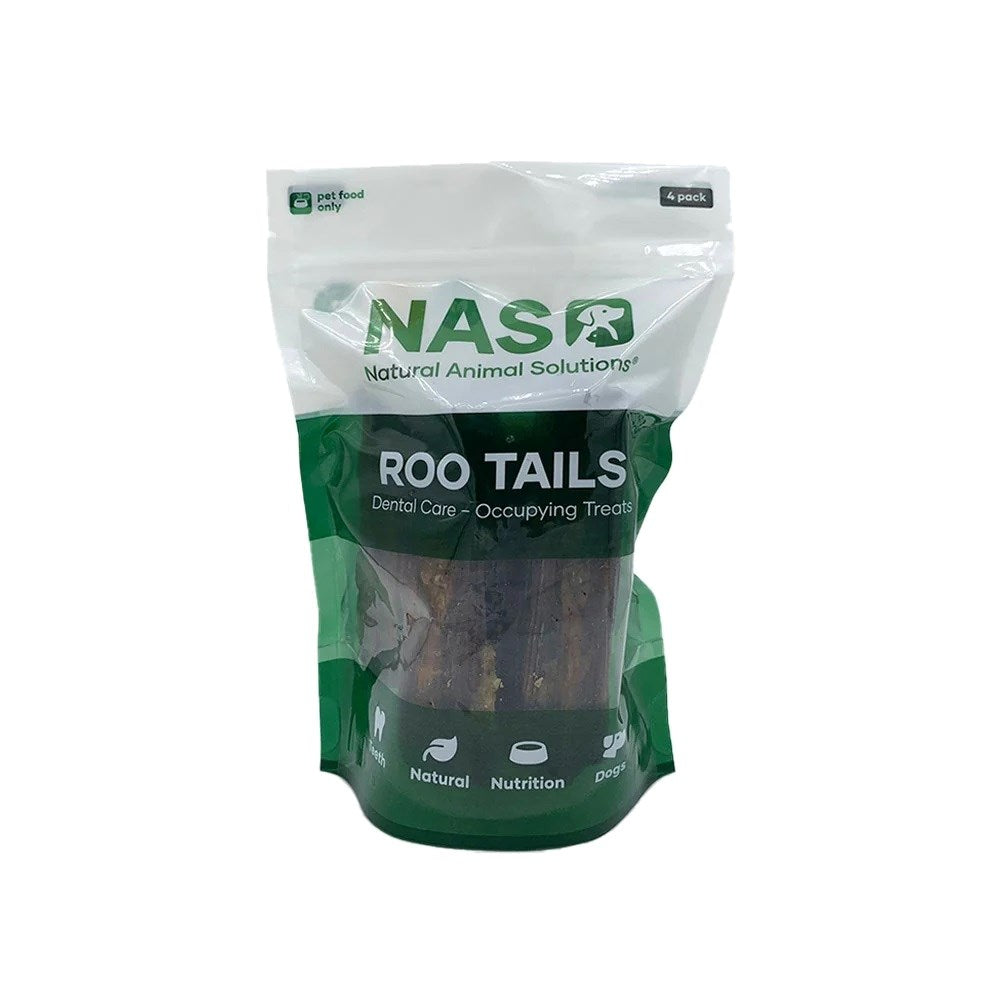 Nature Animal Solutions - Roo Tails 4 Pack Dental Treat - Petservo