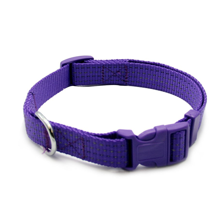 Nunbell - 4-STRIPE REFLECTIVE COLLAR - Petservo