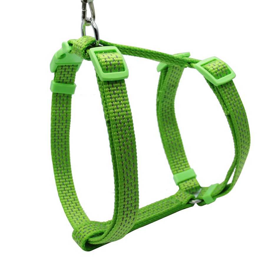 Nunbell - 4-STRIPE REFLECTIVE H HARNESS - Petservo