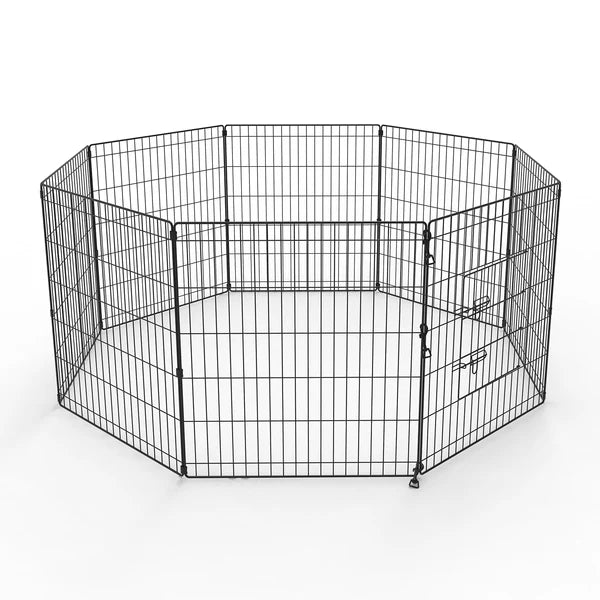 Advwin - Pet Playpen Dog Dence Exercise Pen 8 Panel - petservo