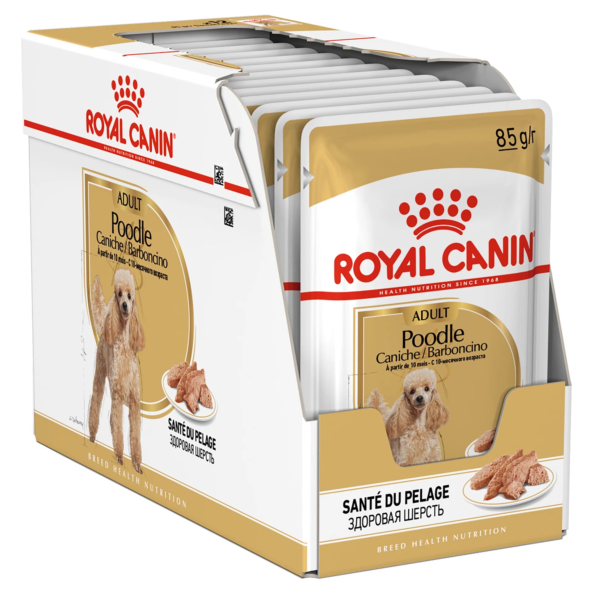 Royal Canin - Poodle Adult Wet Dog Food Pouches 85g x 12 - Petservo