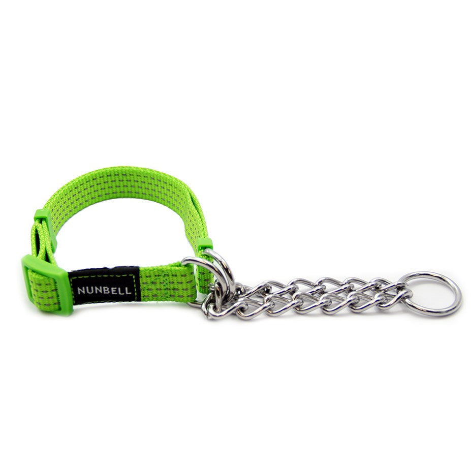 Nunbell - 4-STRIPE REFLECTIVE OBEDIENCE COLLAR - Petservo