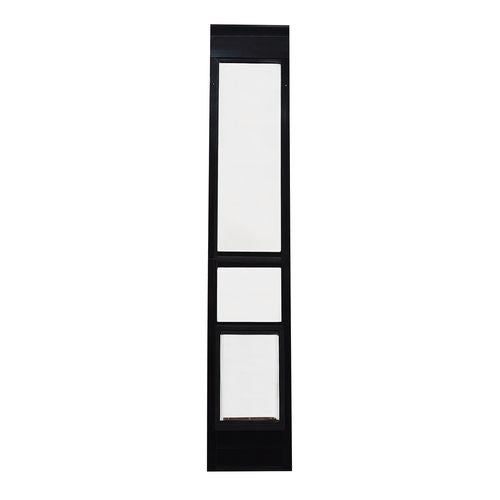 Hartman - 385 x 270mm Pet Door For Patio And Sliding Doors - Large - Black