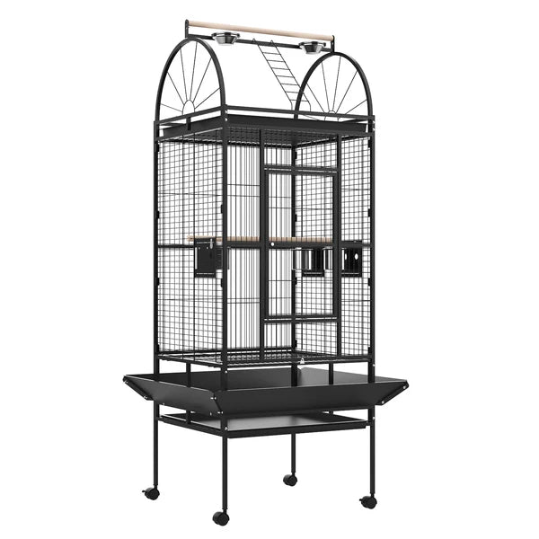 Advwin - Large Bird Cage Top Ladder Parrot Aviary - petservo