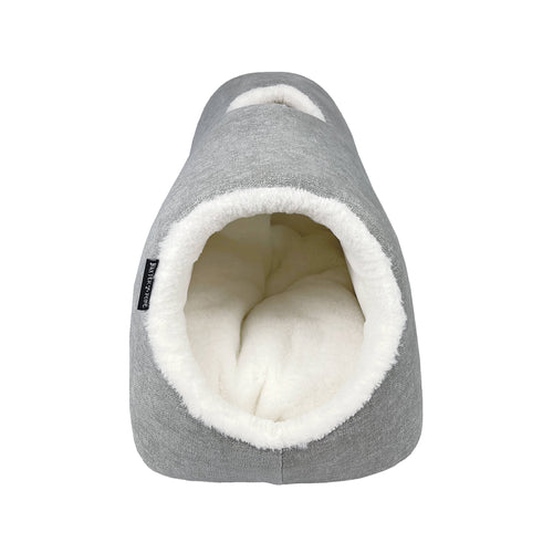 Baxter Bone - Taupe Long Cat Dome with Removable Cushion - Petservo