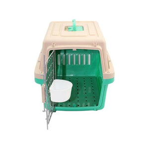 Shop YES4PETS Small Dog Cat Pet Airline Carrier Cage With Tray-Green