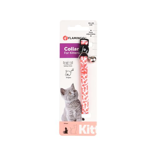 Flamingo - Kitten Collar -  Loulou 15-22cm Pink - petservo