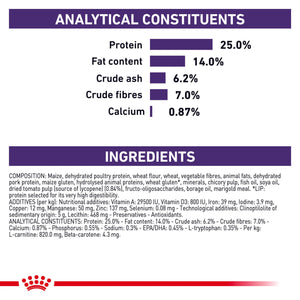 Royal Canin - Veterinary Diet Mature Consult Small Dog Dry Food 3.5kg - Petservo