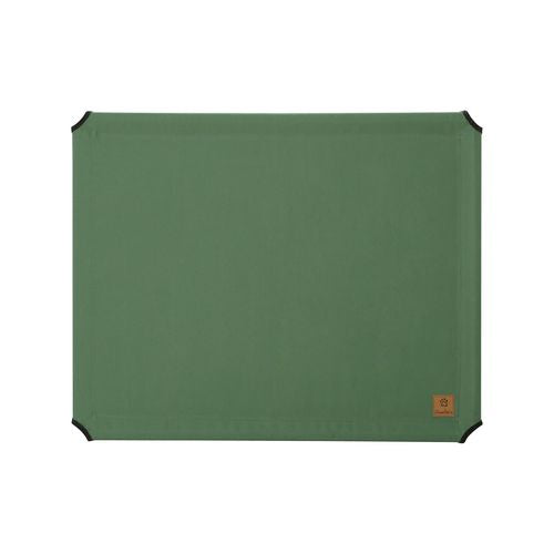 Charlie's - Replaceable Cover for Elevated Trampoline Hammock Dog Bed - Green - Large