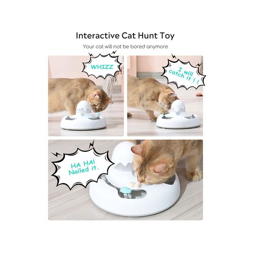 Uah Pet - Yummy Bug Interactive Treat Dispensing Cat Toy