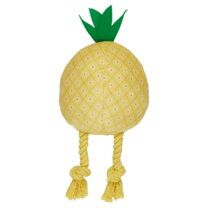 Happy Tails - Plush Pineapple With Rope - petservo