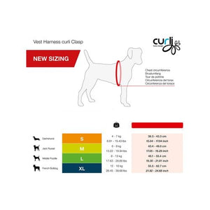 Curli - Extra Large Red Curli Clasp Air-Mesh Dog Vest Harness - petservo