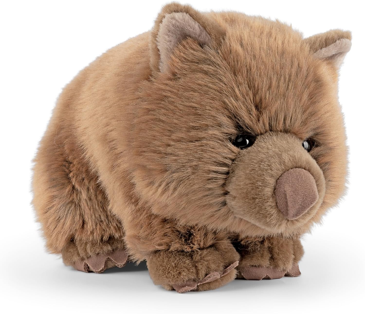 Living Nature - Wombat Stuffed Animal - Plush Soft Toy - Petservo