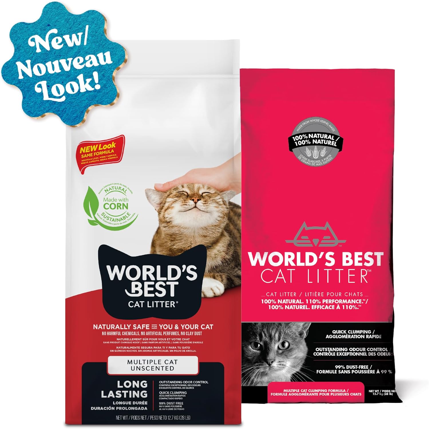 WORLDS BEST CAT LITTER MULTI CAT  6.35kg - PetServo