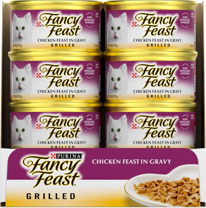 Fancy Feast - Grilled Chicken Wet Cat Food 24x85g - Petservo