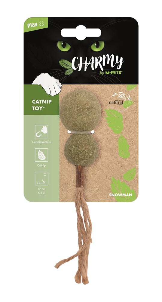 M-PETS - CHARMY Catnip Toy - SNOWMAN