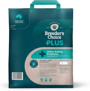 BREEDERS CHOICE - PLUS PROBIOTIC LITTER 10LTR - PETSERVO back image