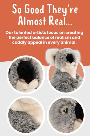 Living Nature - Koala Stuffed Animal | Plush Toy Animal | Soft Toy - Petservo