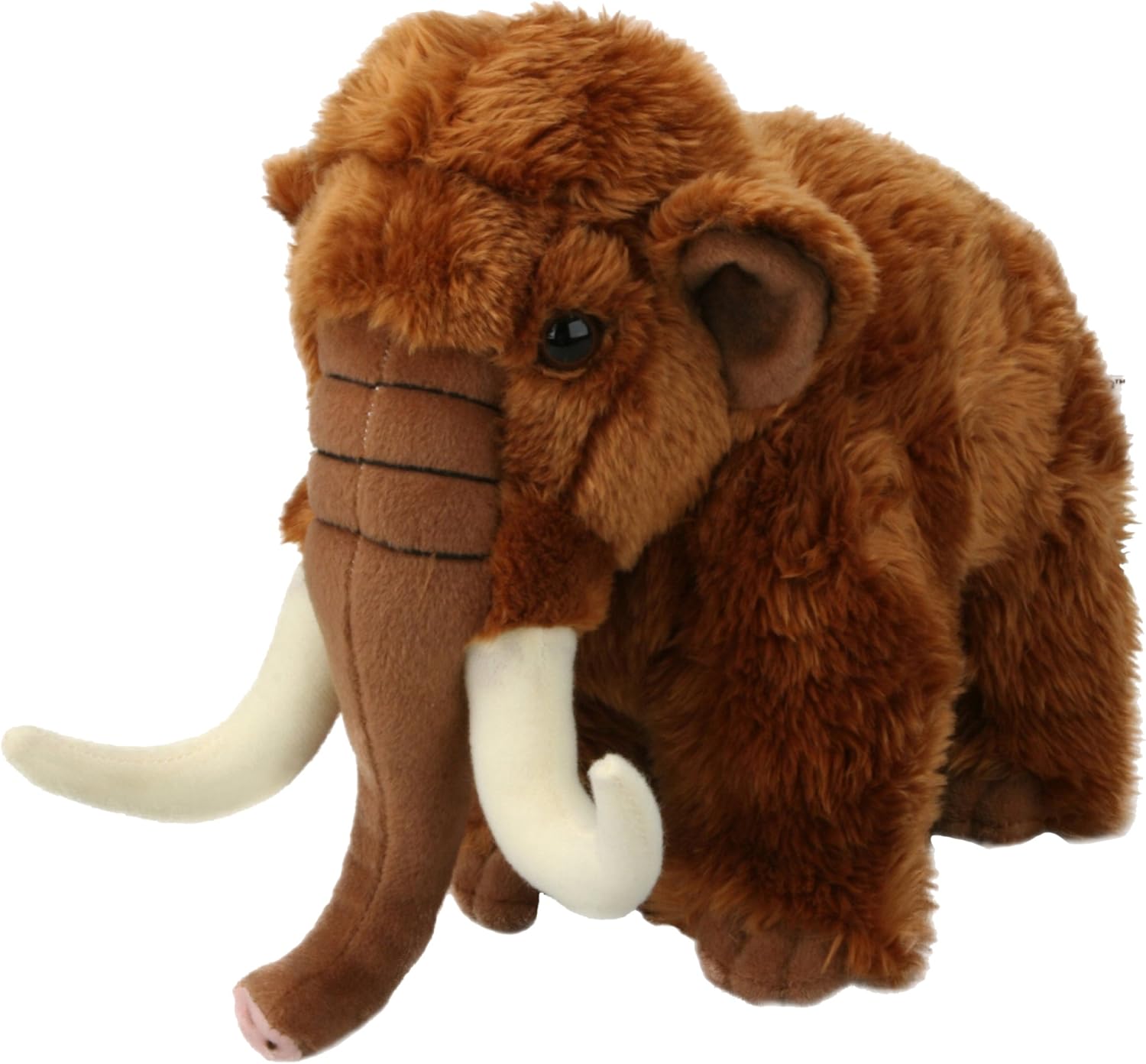 Living Nature - Large Woolly Mammoth (22cm) - Plush Soft Toy - Petservo