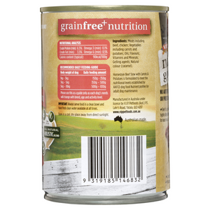 Natures Goodness - 400g Homestyle Beef Stew With Carrots And Potatoes Grain Free Adult Dog Wet Food - 12 Pack - petservo