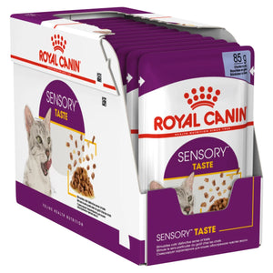 Royal Canin - Sensory Smell Jelly Adult Wet Cat Food Pouches 85g x 12 - Petservo