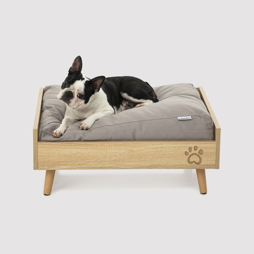 Charlie's - Scandi Elevated Bed - Grey - 64×48.8×25.4cm