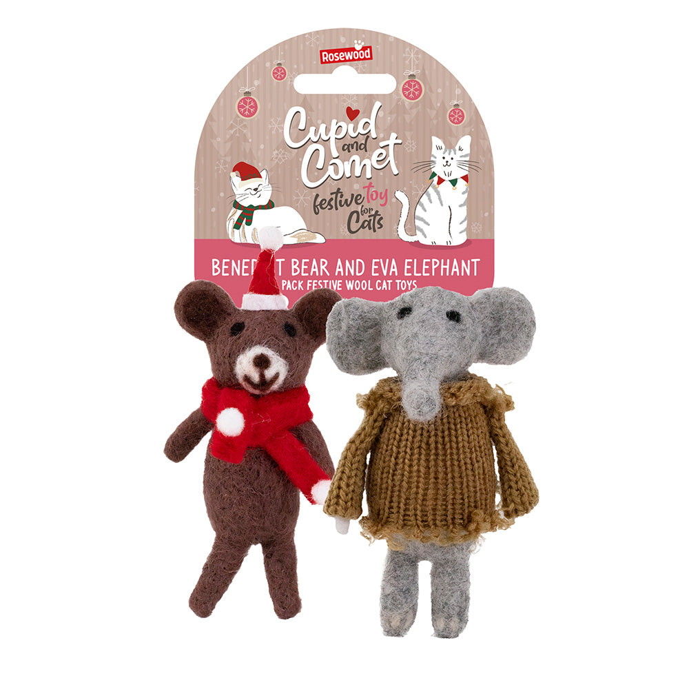 Rosewood - Benedict Bear and Eva Elephant Duo