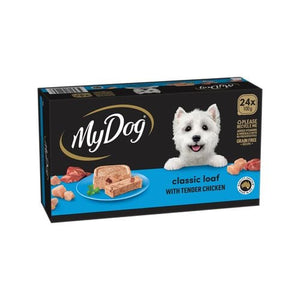 My Dog - 100g Classic Loaf with Tender Chicken Adult Wet Dog Food - 24 Trays - petservo