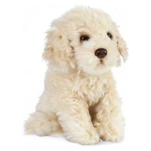 Living Nature - Soft Toy Plush Pet Animal, Labradoodle Dog - Pet Servo-8