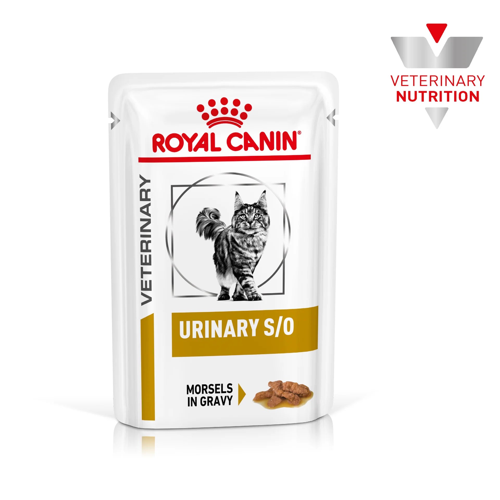 Royal Canin - Veterinary Diet Urinary S/O Adult Wet Cat Food Pouches 85g x 12 - Petservo