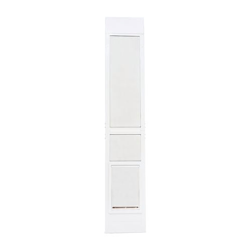 Hartman - 385 x 270mm Pet Door For Patio And Sliding Doors - Large - White