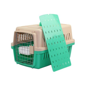 YES4PETS Small Dog Cat Pet Airline Carrier Cage With Tray-Green